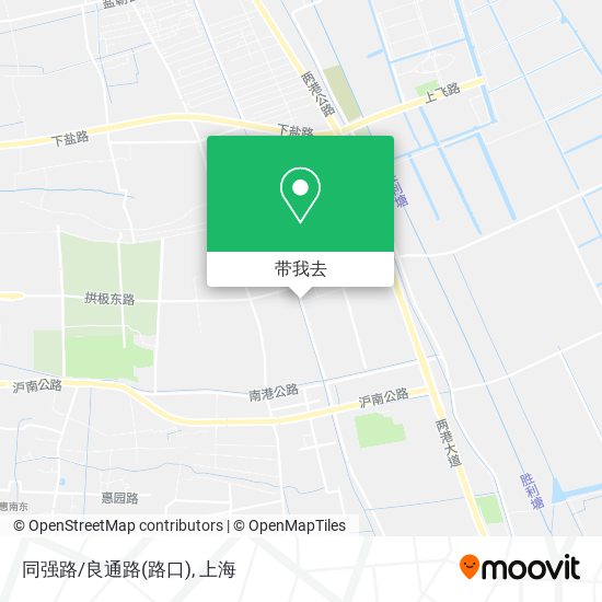 同强路/良通路(路口)地图