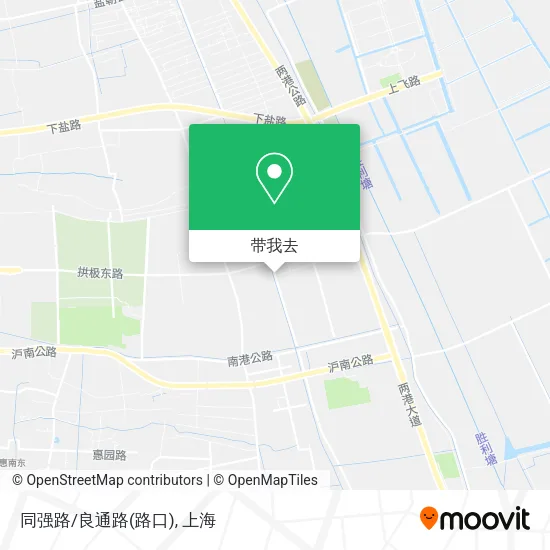 同强路/良通路(路口)地图