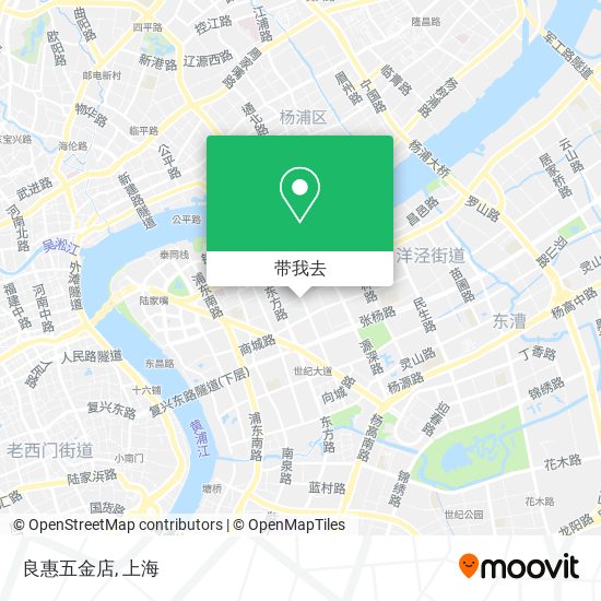 良惠五金店地图
