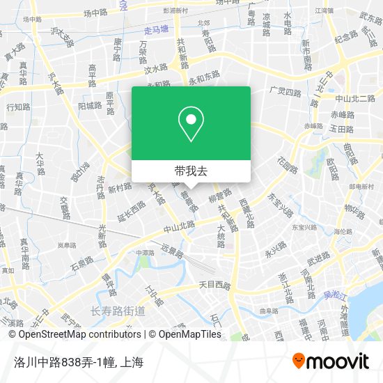 洛川中路838弄-1幢地图