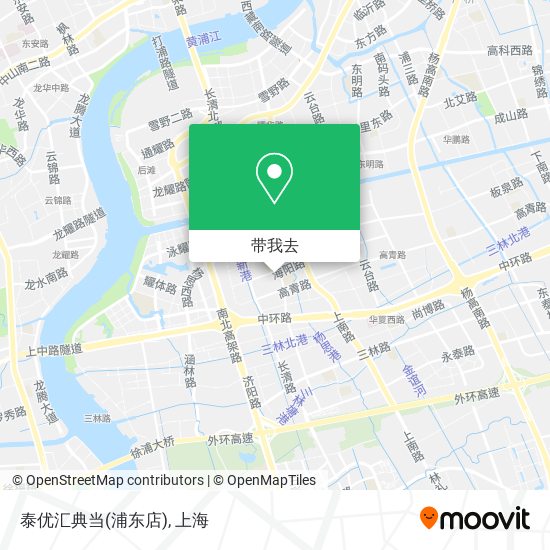 泰优汇典当(浦东店)地图