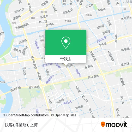 快客(海星店)地图