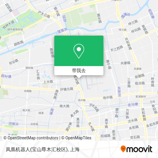 凤凰机器人(宝山尊木汇校区)地图