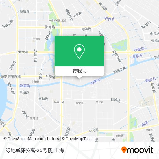 绿地威廉公寓-25号楼地图