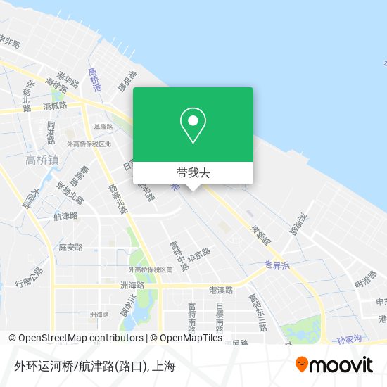 外环运河桥/航津路(路口)地图