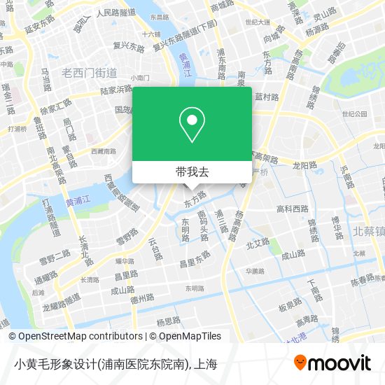 小黄毛形象设计(浦南医院东院南)地图