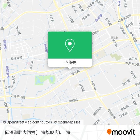 阳澄湖牌大闸蟹(上海旗舰店)地图