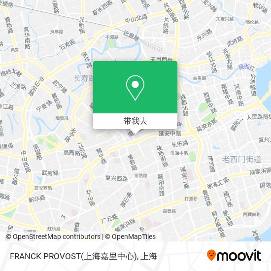 FRANCK PROVOST(上海嘉里中心)地图