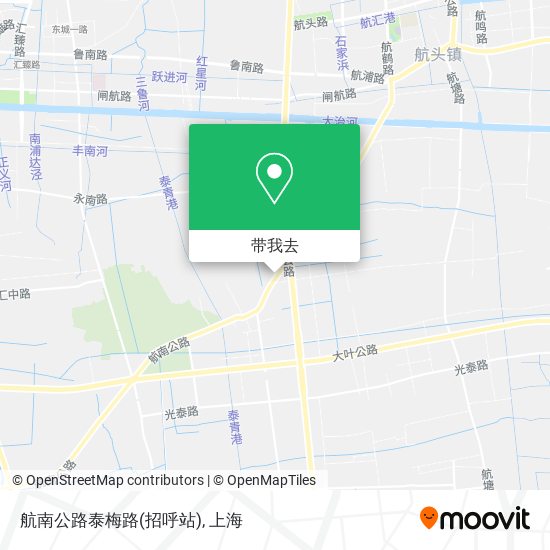 航南公路泰梅路(招呼站)地图