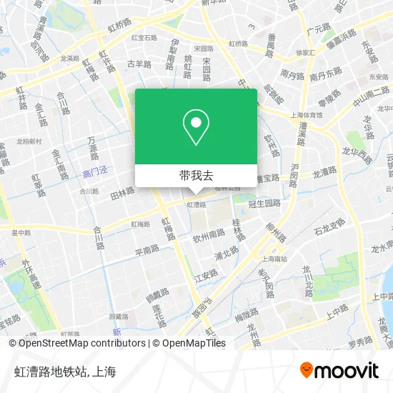 虹漕路地铁站地图