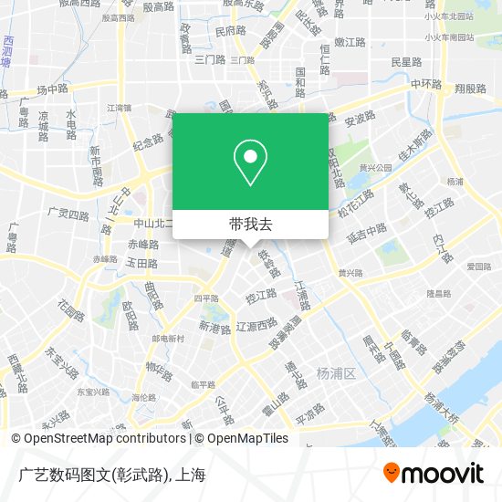 广艺数码图文(彰武路)地图