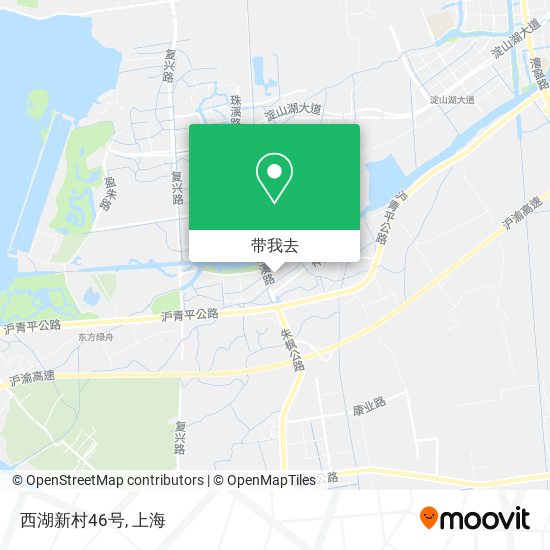 西湖新村46号地图