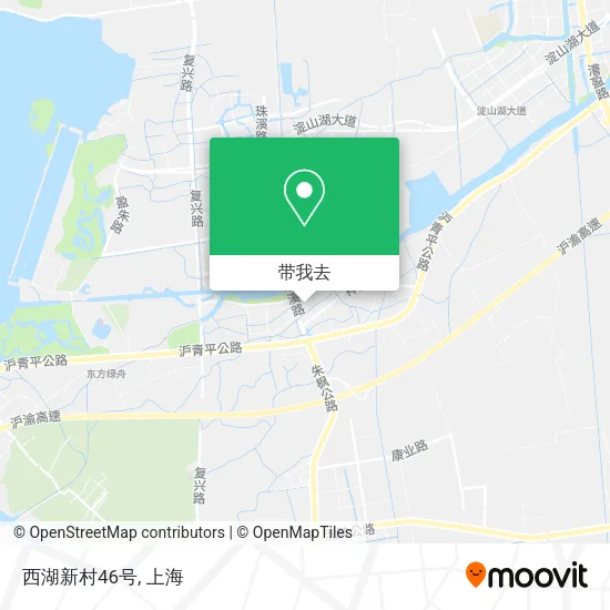 西湖新村46号地图