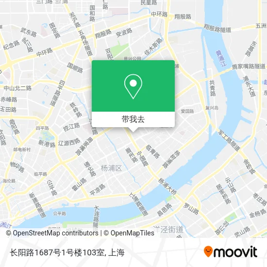 长阳路1687号1号楼103室地图