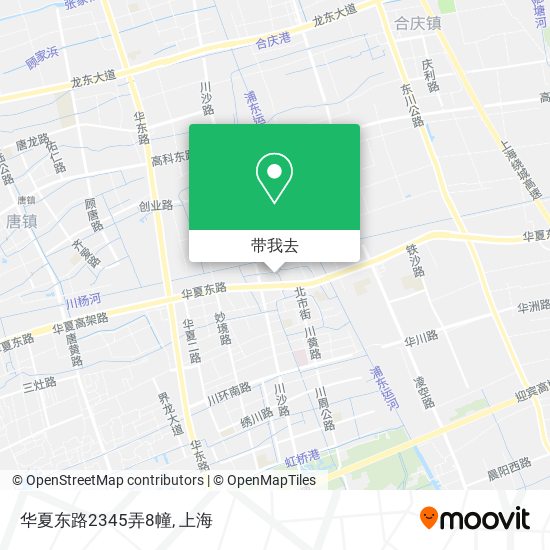 华夏东路2345弄8幢地图