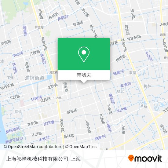 上海祁翰机械科技有限公司地图