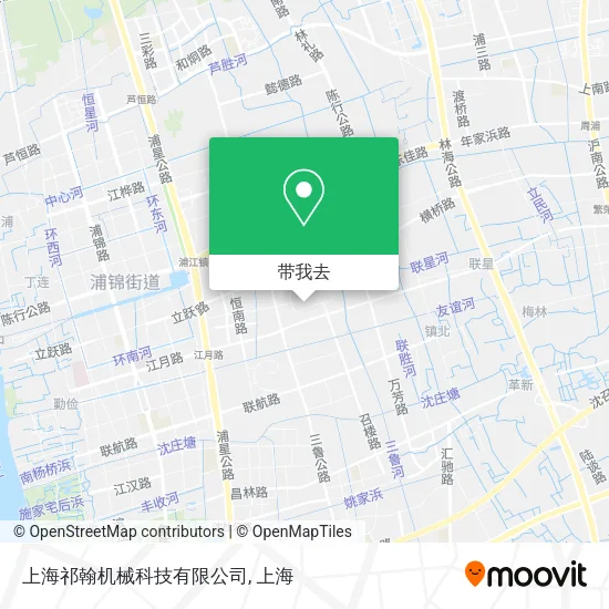 上海祁翰机械科技有限公司地图
