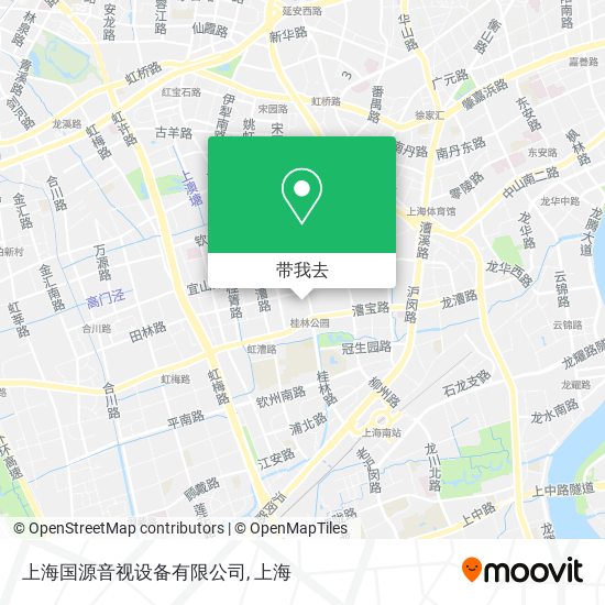 上海国源音视设备有限公司地图