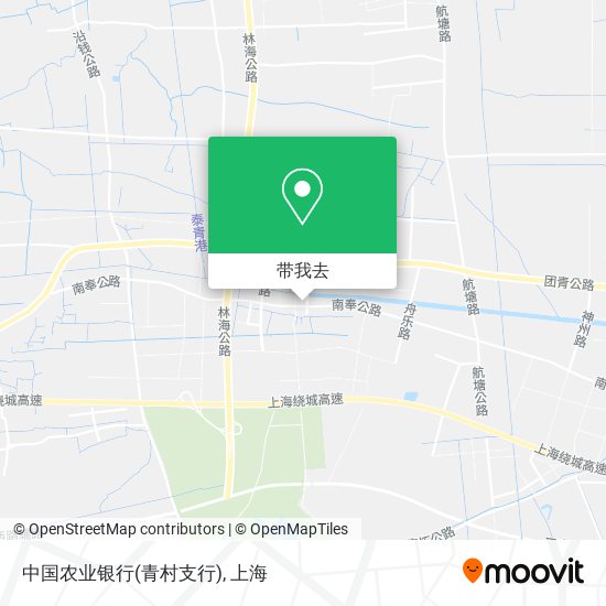 中国农业银行(青村支行)地图