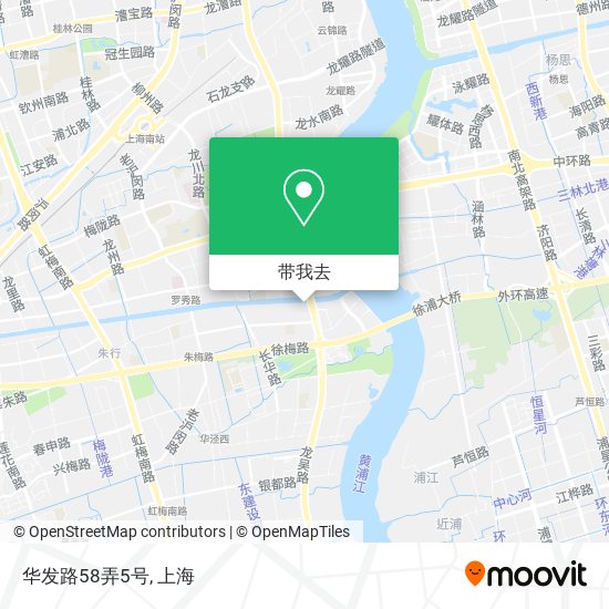 华发路58弄5号地图