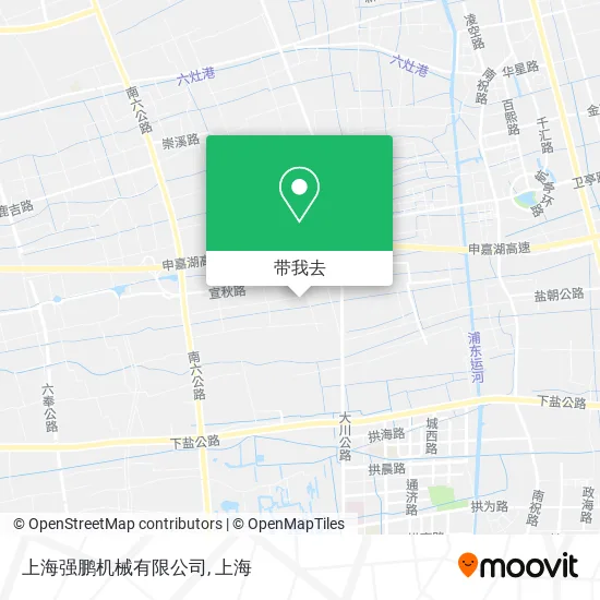 上海强鹏机械有限公司地图