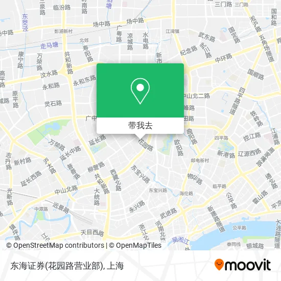 东海证券(花园路营业部)地图