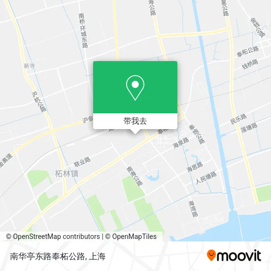 南华亭东路奉柘公路地图