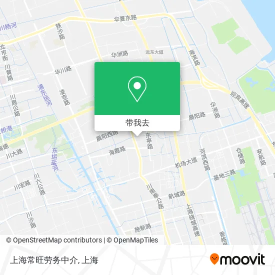 上海常旺劳务中介地图