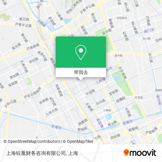 上海钰胤财务咨询有限公司地图