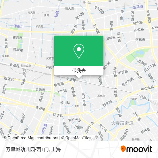 万里城幼儿园-西1门地图