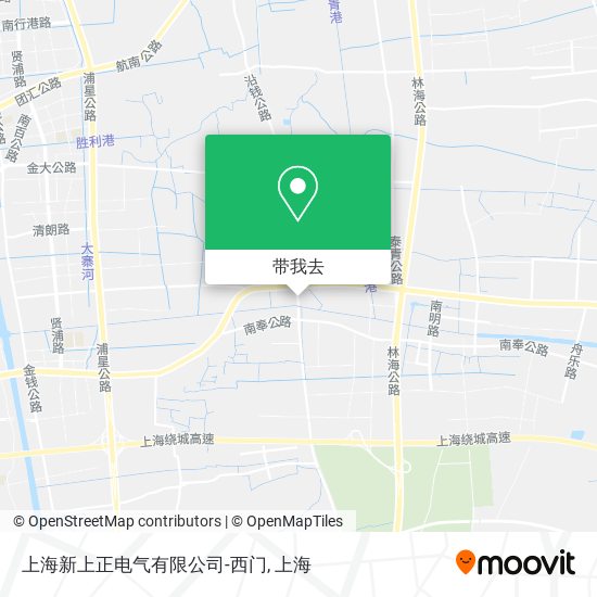 上海新上正电气有限公司-西门地图