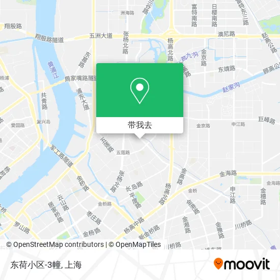 东荷小区-3幢地图