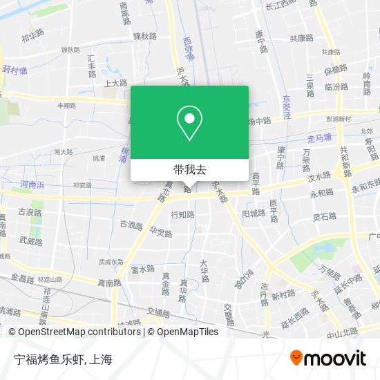 宁福烤鱼乐虾地图