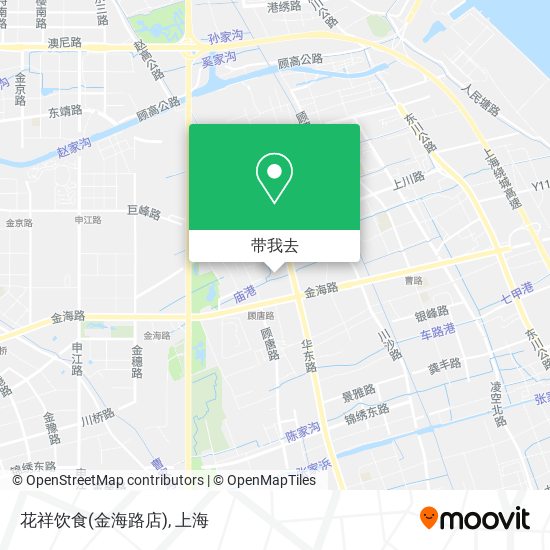 花祥饮食(金海路店)地图