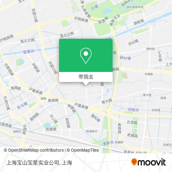 上海宝山宝星实业公司地图