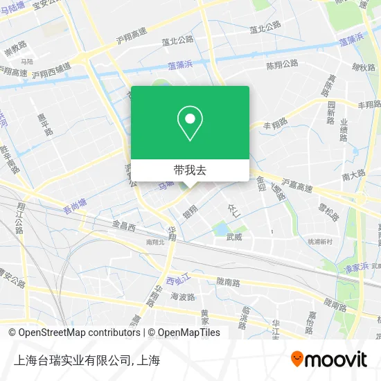 上海台瑞实业有限公司地图