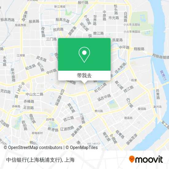 中信银行(上海杨浦支行)地图