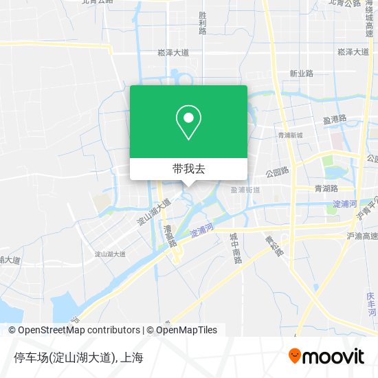 停车场(淀山湖大道)地图