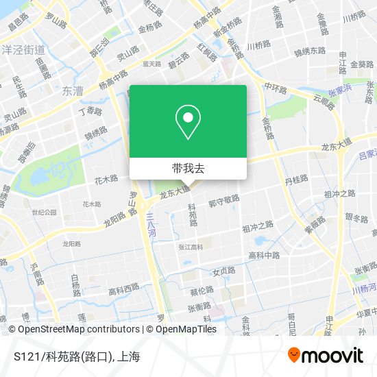 S121/科苑路(路口)地图