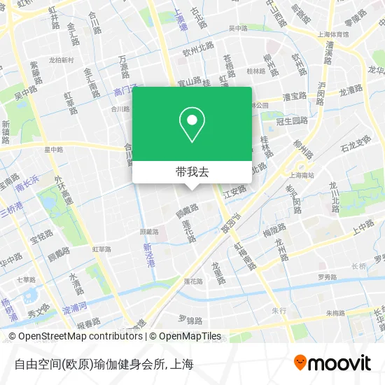 自由空间(欧原)瑜伽健身会所地图