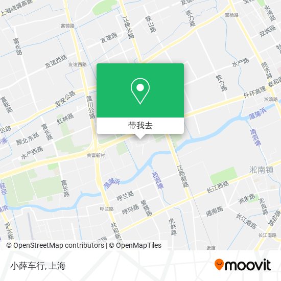 小薛车行地图