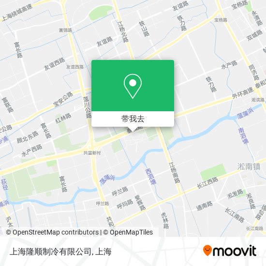 上海隆顺制冷有限公司地图