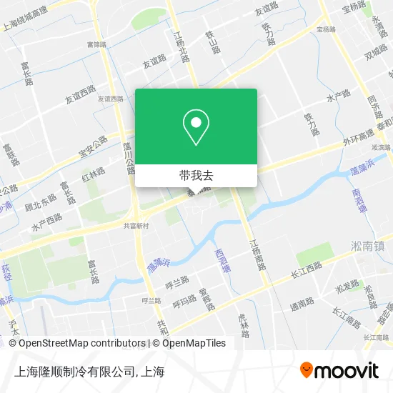 上海隆顺制冷有限公司地图