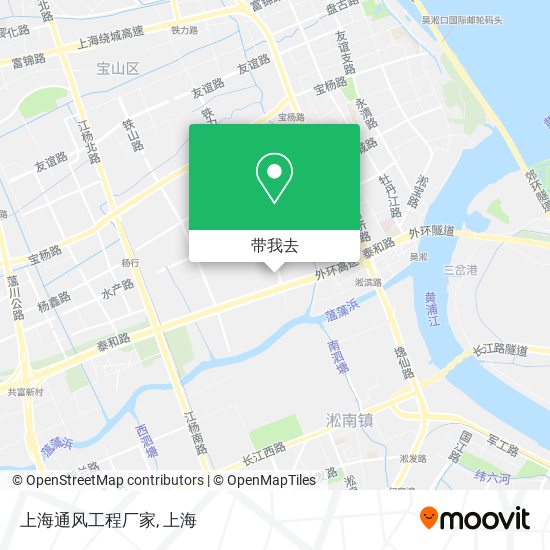 上海通风工程厂家地图