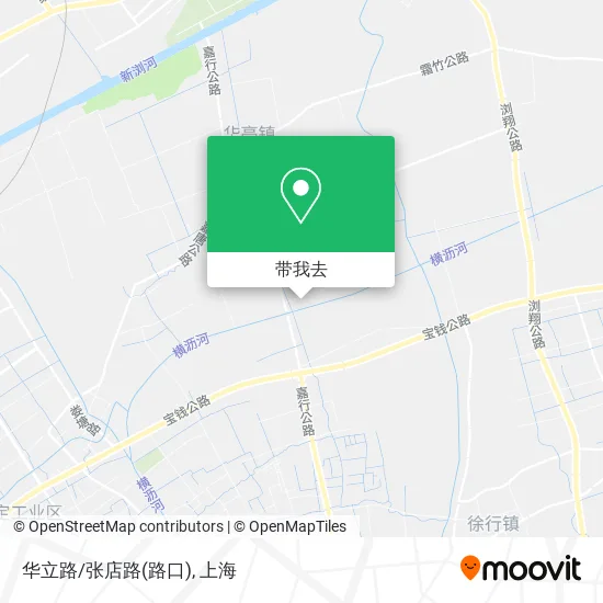 华立路/张店路(路口)地图