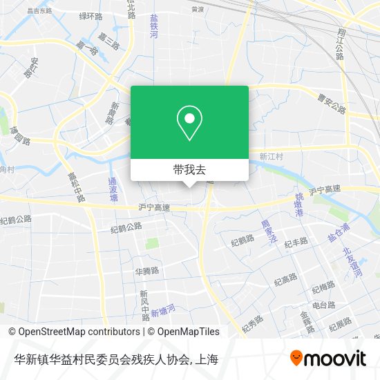 华新镇华益村民委员会残疾人协会地图