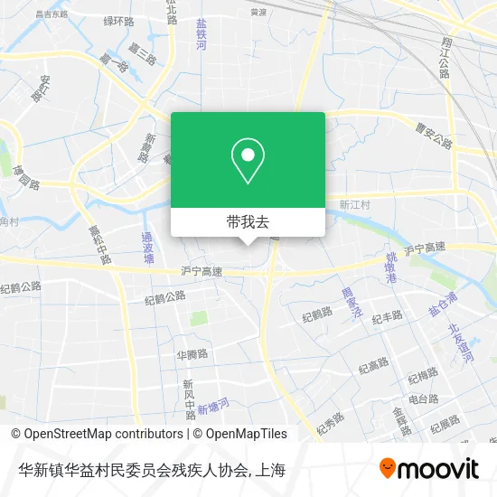 华新镇华益村民委员会残疾人协会地图