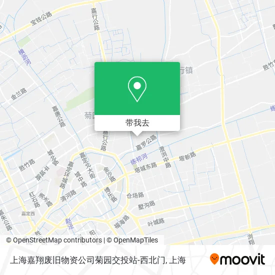 上海嘉翔废旧物资公司菊园交投站-西北门地图