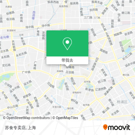 苏食专卖店地图
