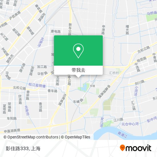 影佳路333地图